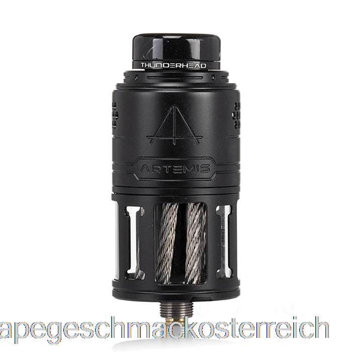 Thunderhead Creations Artemis V2 Top Coiler 25 Mm RTA Mattschwarz Vape-Geschmack